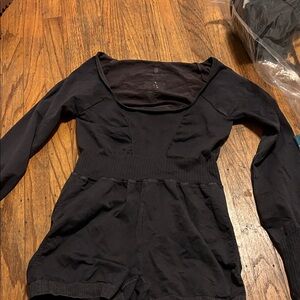 Free People Movement Good Karma Short Jumpsuit